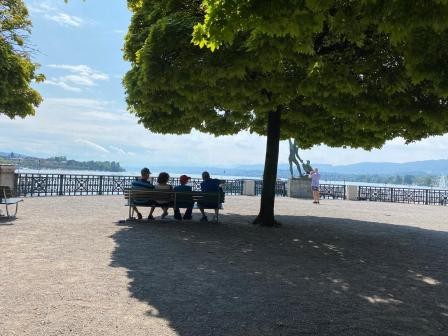 Seepromenade am Zürichsee