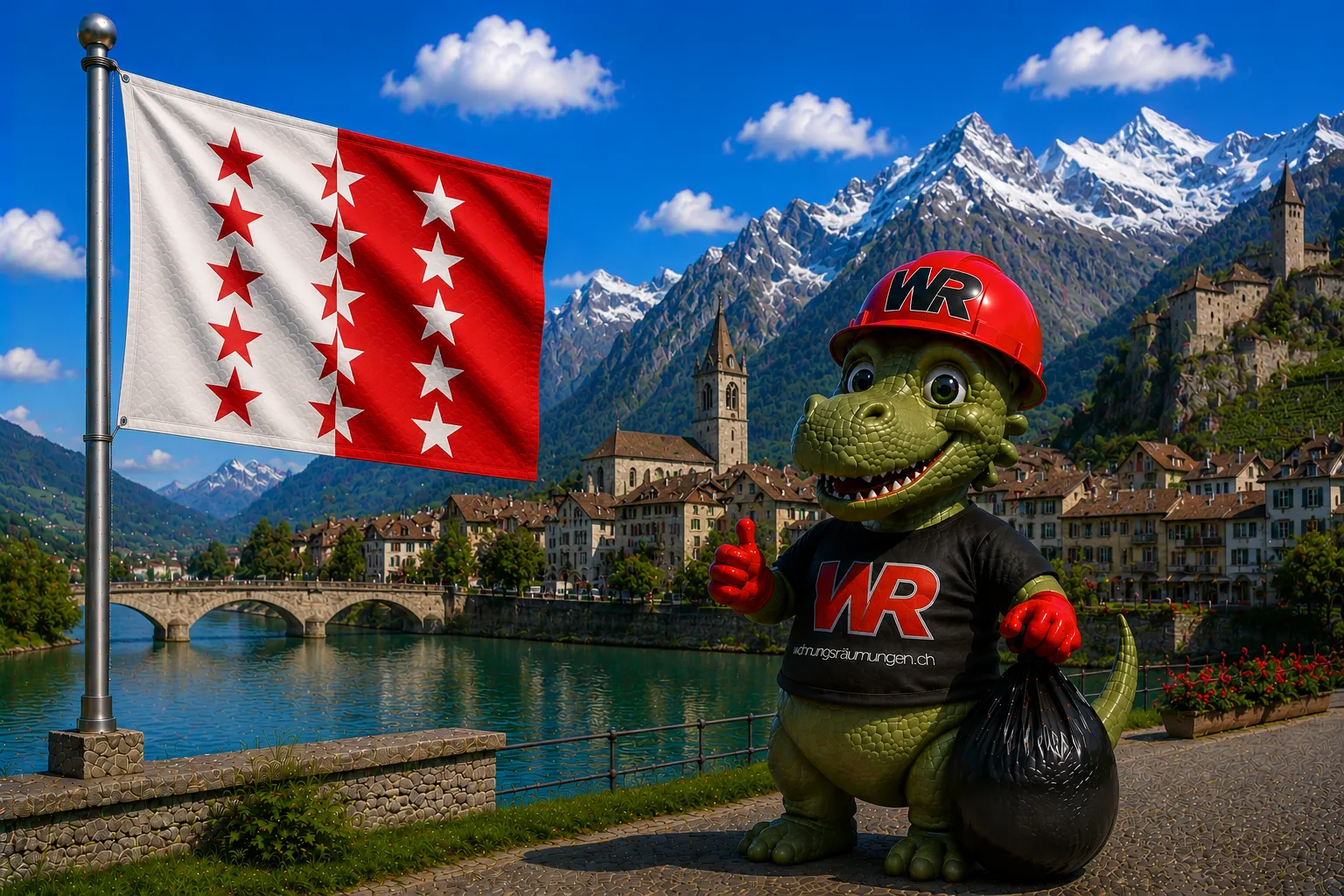 WR-Dino für den Kanton Wallis